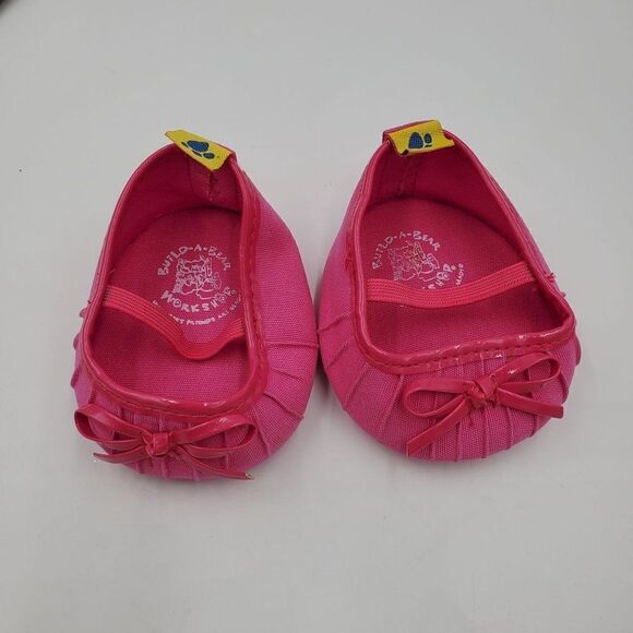 Build A Bear Girls Clothing Shoe Lot Pink Dress Sleep Shorts Skirt Tulle Sparkle - Picture 8 of 10